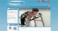 Desktop Screenshot of freespine.com